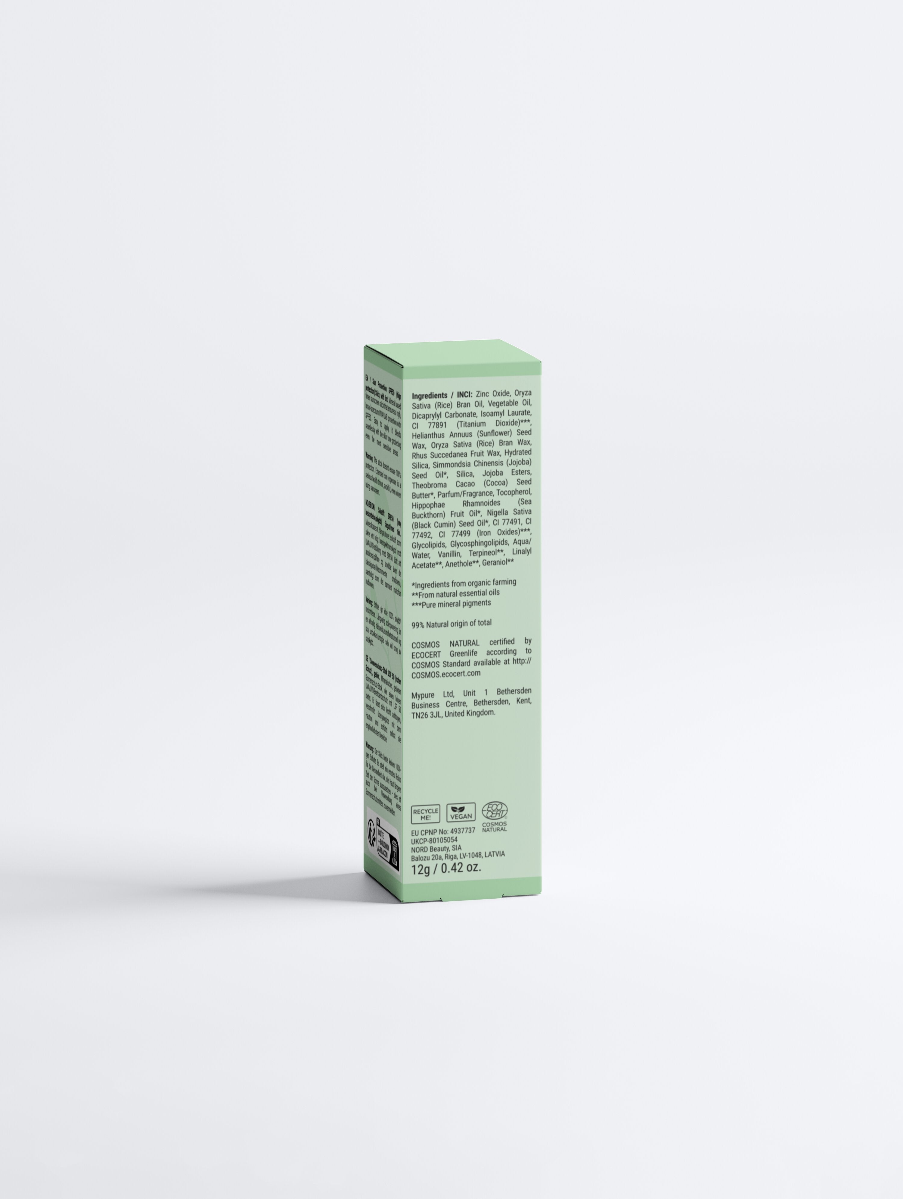 Sun Protection SPF50 Stick, with tint