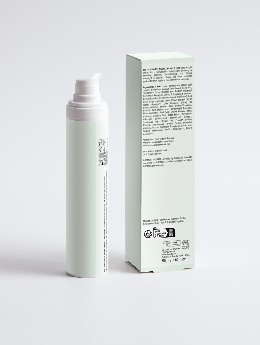Collagen Anti-Age Night Cream – Nattskräm för Fastare & Yngre Hud