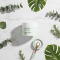 Hair mask flatlay