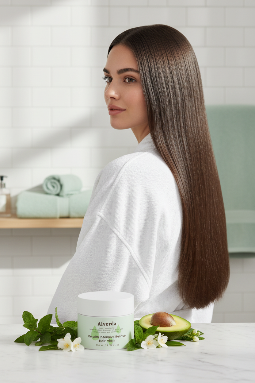 Hair mask lifestyle