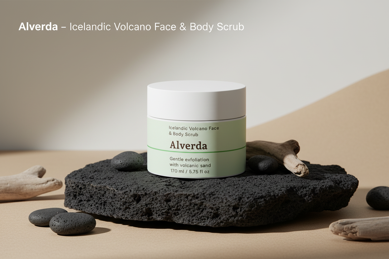 Icelandic Volcano Face & Body Scrub – Hero Banner