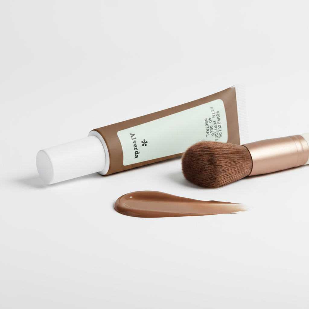 Foundation 40 Deep Neutral – närbild swatch