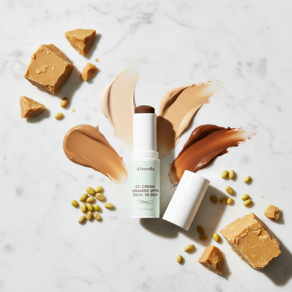 CC Cream Ceramide SPF30 Stick flat lay