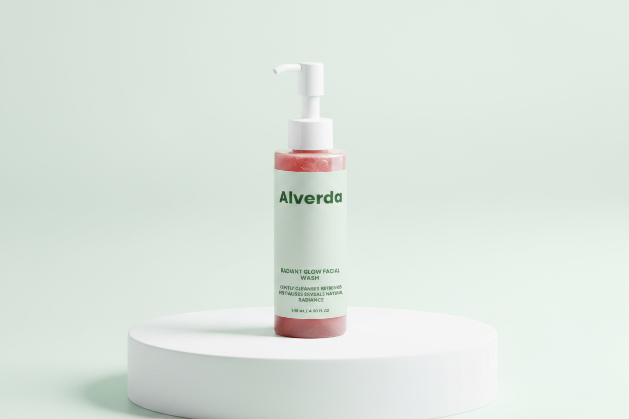 Radiant Glow Facial Wash studio