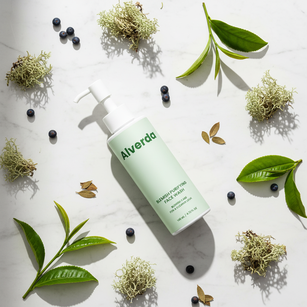 Blemish Purifying Face Wash flat lay