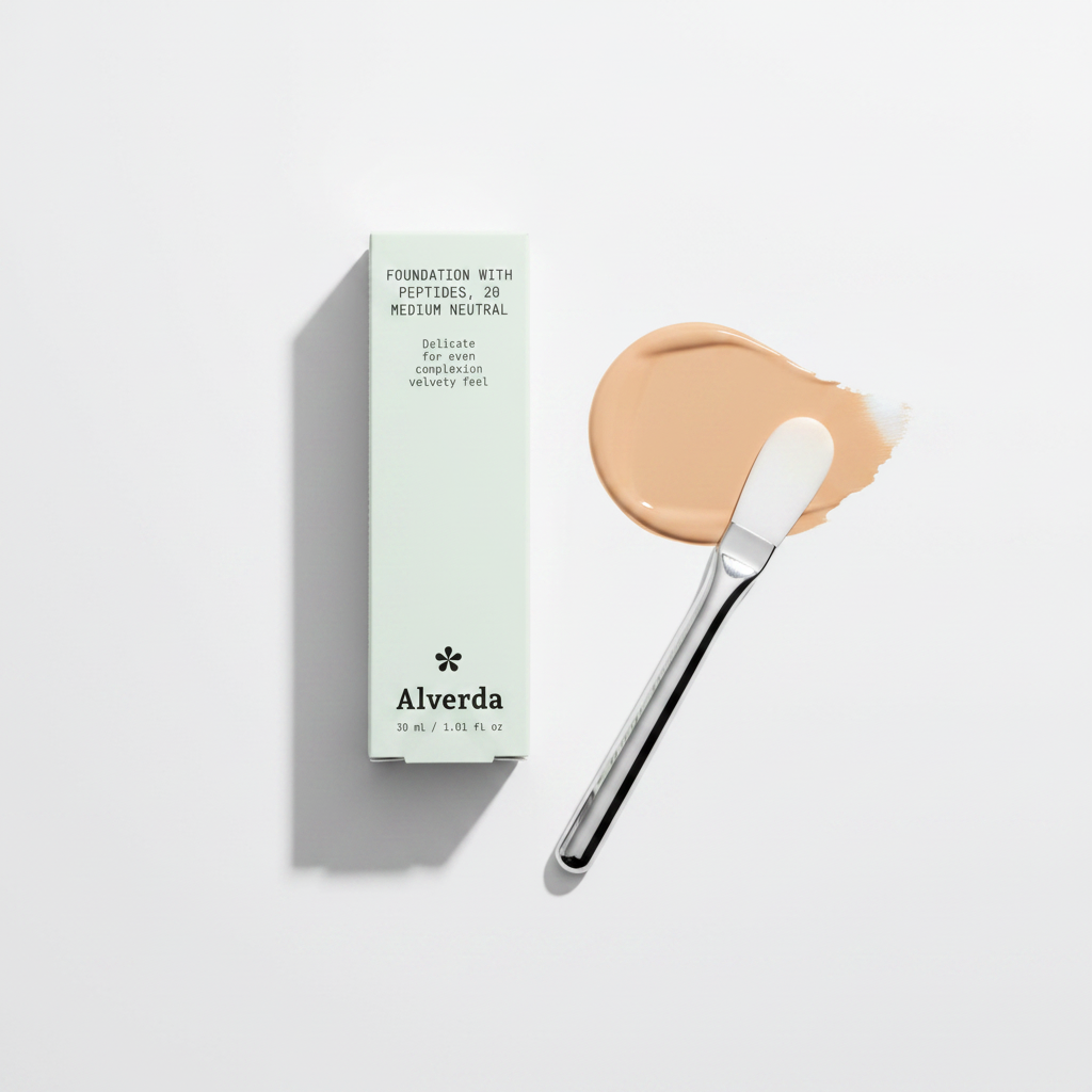 Foundation 20 Medium Neutral – ovanifrån swatch