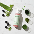 Radiant Glow Facial Wash flat lay