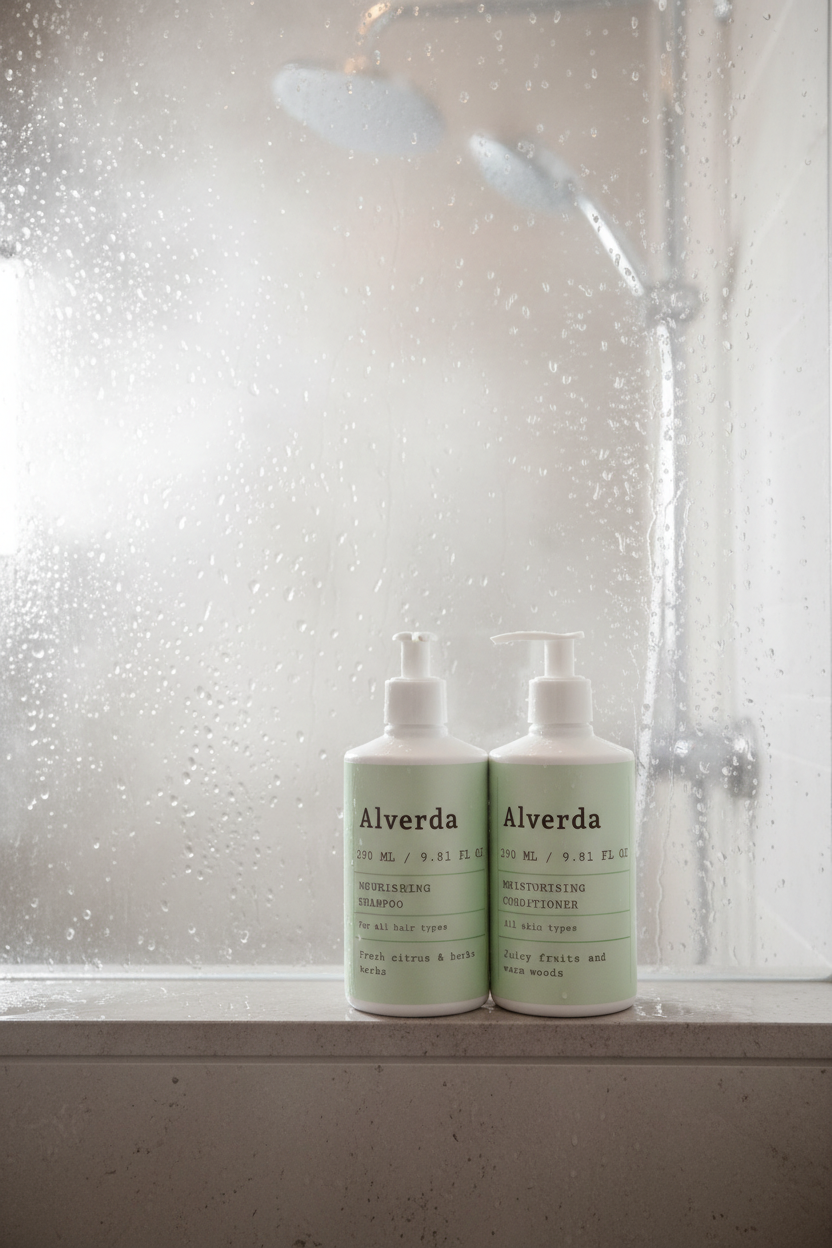 Shiny Hair Duo – dusch och spa miljö