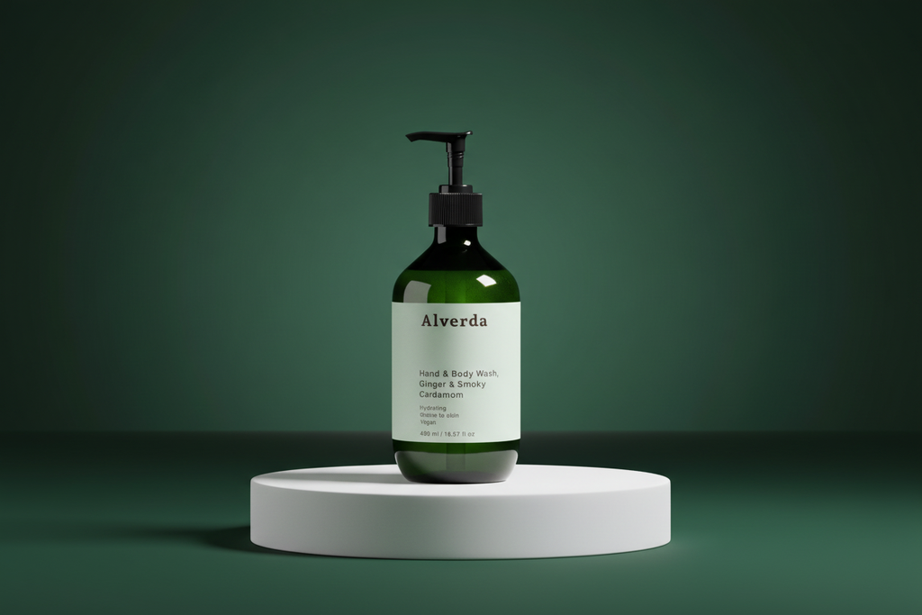 Hand & Body Wash Ginger Smoky Cardamom studio