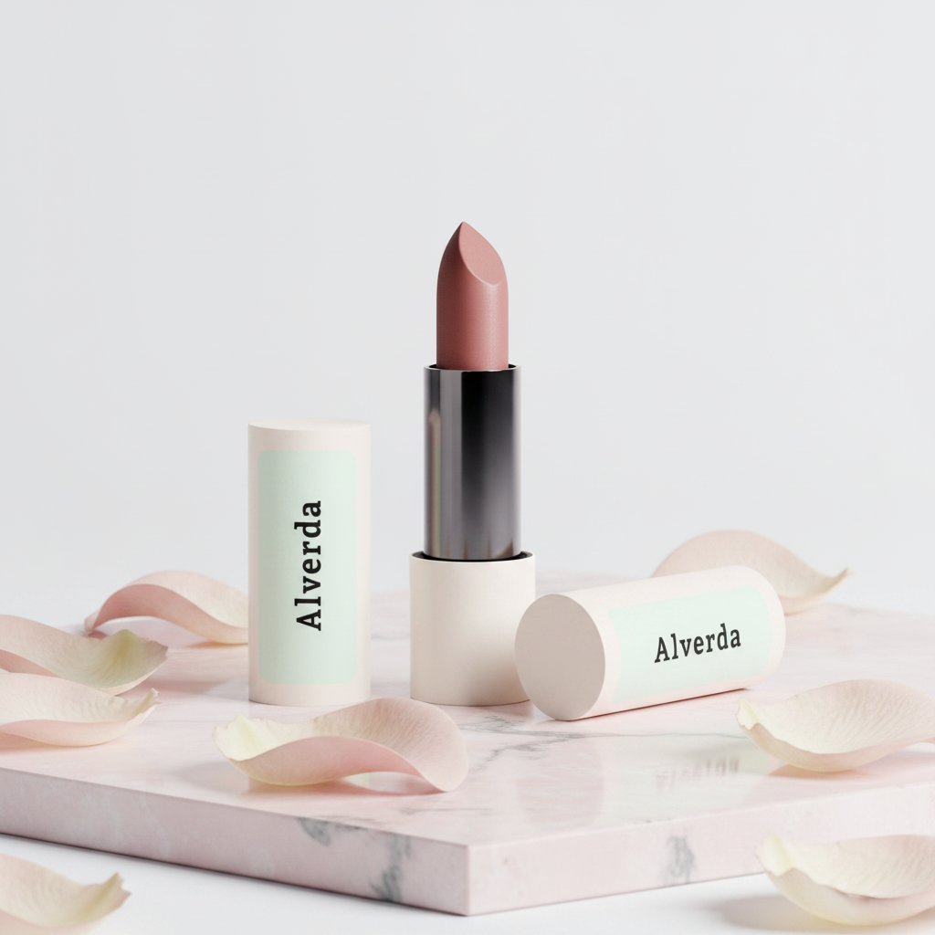 Matte Lipstick Dusty Rose – lifestyle
