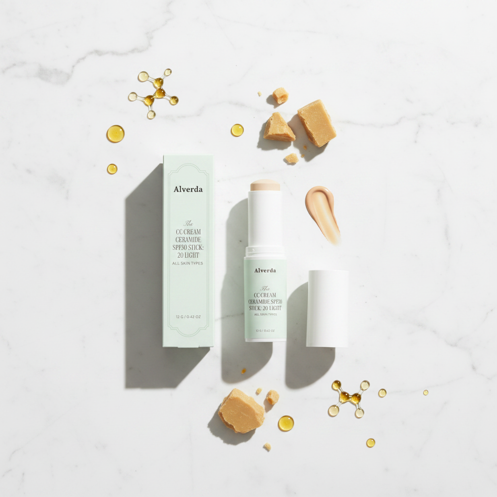 CC Cream Ceramide SPF30 Stick Light flat lay