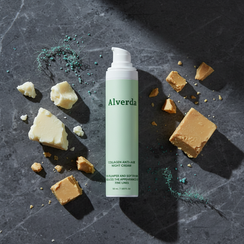Collagen Anti-Age Night Cream flat lay