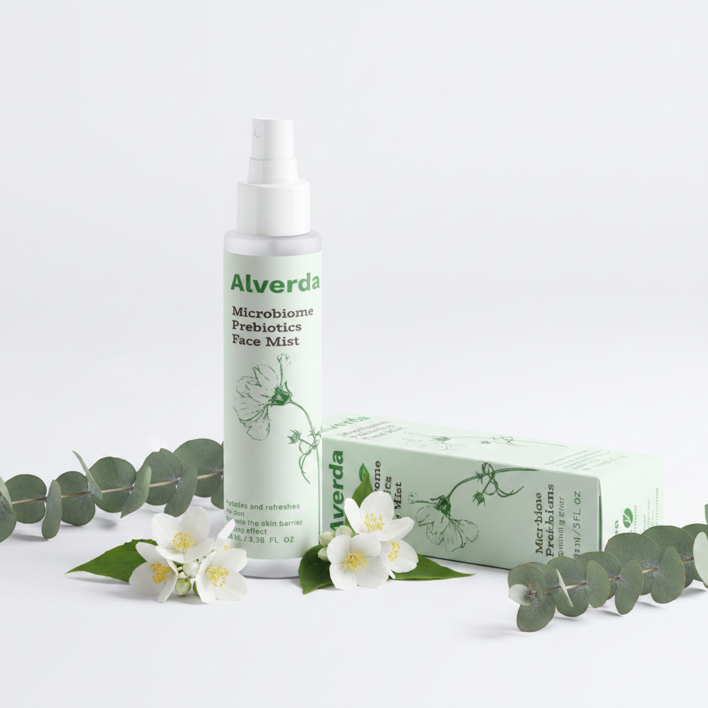 Microbiome Prebiotics Face Mist med jasmin och eukalyptus