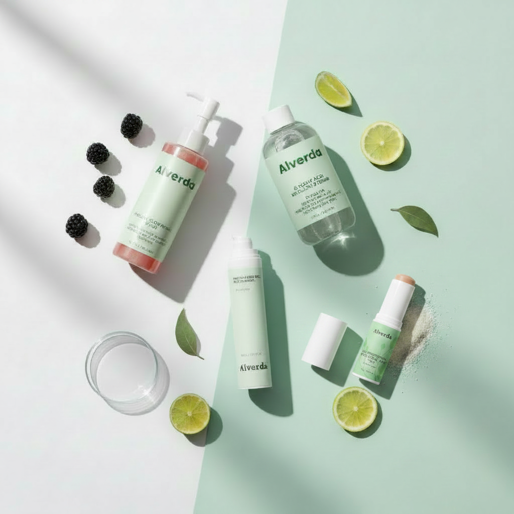 Morning Glow Routine med SPF50