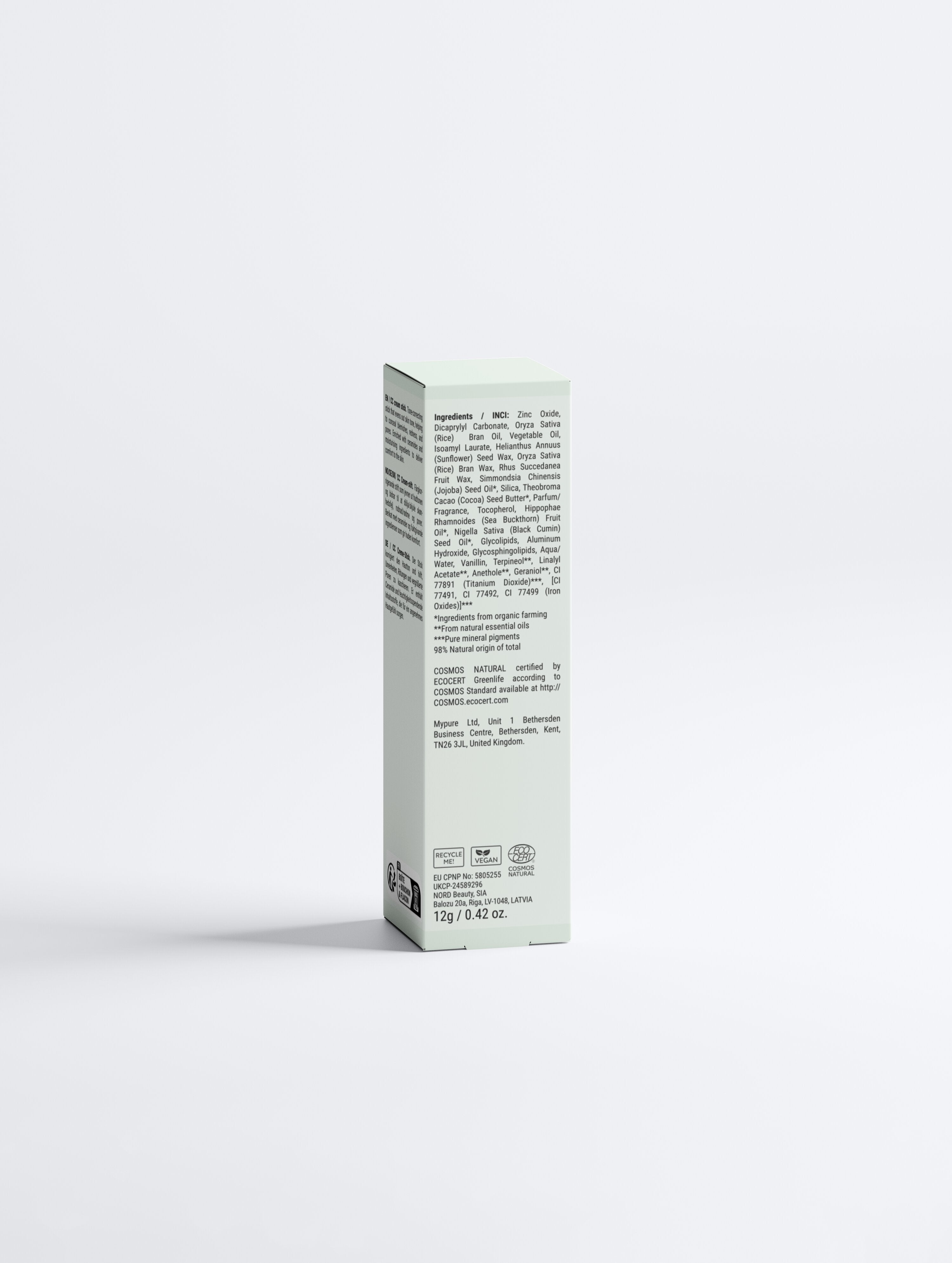 CC Cream Ceramide SPF30 Stick: 20 LIGHT