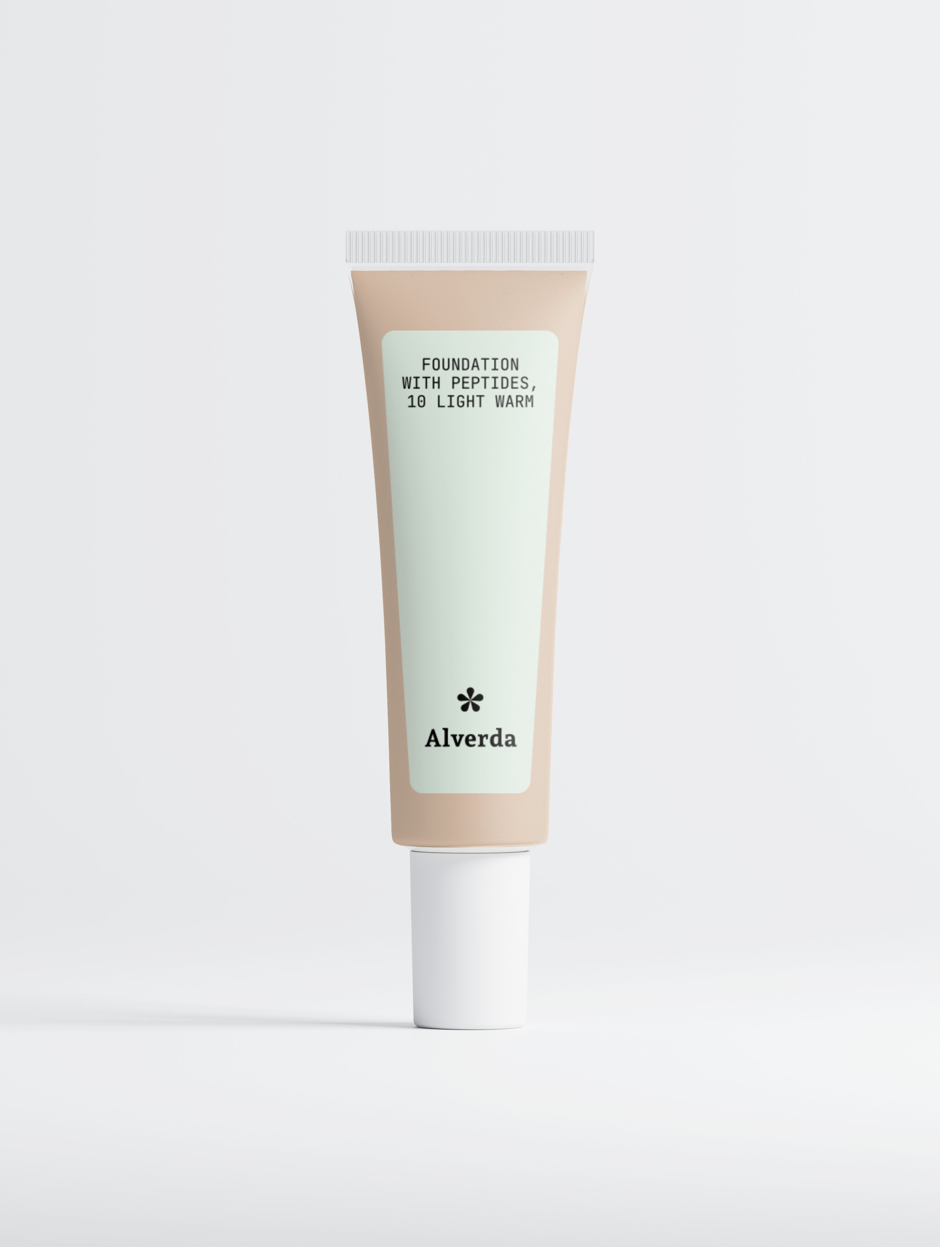 Foundation with Peptides, 10 Light Warm